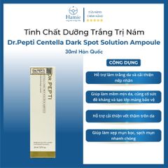 Tinh Chất Dưỡng Dr.Pepti Centella Dark Spot Solution Ampoule 30ml Hàn Quốc