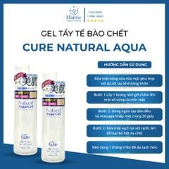 Tẩy Tế Bào Chết Cure 250gr Natural Aqua Nhật Bản