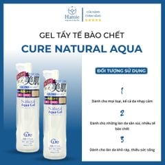 Tẩy Tế Bào Chết Cure 250gr Natural Aqua Nhật Bản
