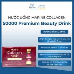 Nước Uống Marine Collagen 50000 Premium Beauty Drink 50ml x 10 Lọ Nhật Bản