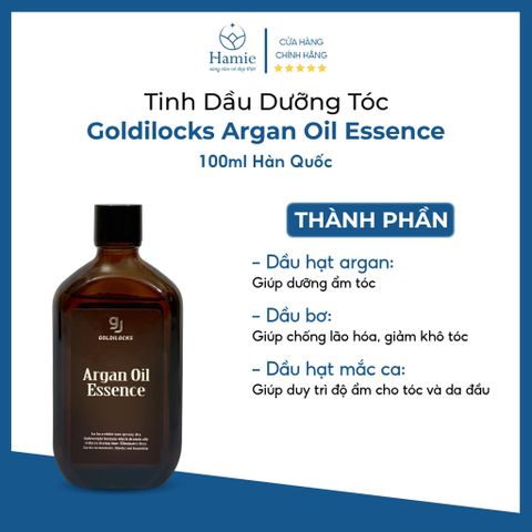 Tinh Dầu Dưỡng Tóc Goldilocks Argan Oil Essence 100ml Hàn Quốc