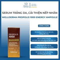 Serum Trắng Da, Giảm Nhăn Wellderma Propolis 1000 Energy Ampoule 50ml Hàn Quốc