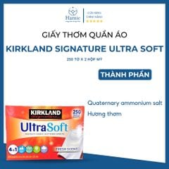 Giấy Thơm Kirkland Ultra Soft 250 Tờ Signature 2 Hộp Mỹ