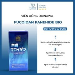 Viên Uống Okinawa Fucoidan Kanehide Bio 180 Viên Nhật Bản