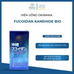 Viên Uống Okinawa Fucoidan Kanehide Bio 180 Viên Nhật Bản