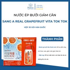 Nước Ép Bưởi Giảm Cân Sang A Real Grapefruit Vita Tok Tok Hàn Quốc