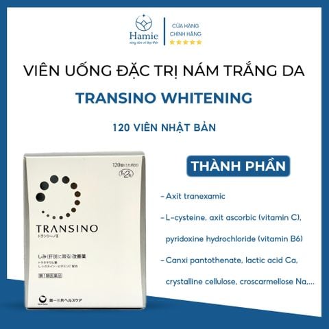 Viên uống trắng da Transino White C 120 Viên Nhật Bản