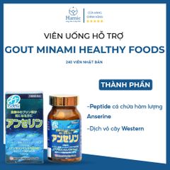 Thuốc Gout Minami Healthy Foods Nhật Bản 240 viên