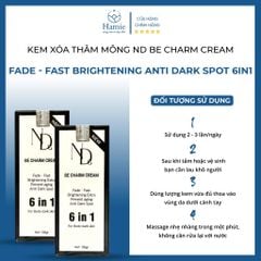 Kem Giảm Thâm Be Charm Cream 6in1 For Body Dark Skin 100gr Việt Nam