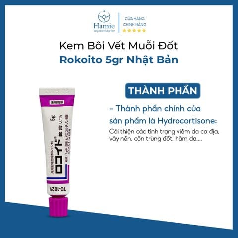 Kem Bôi Vết Muỗi Đốt Rokoito 5gr Nhật Bản