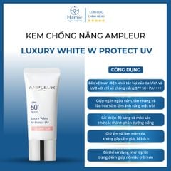 Kem Chống Nắng Giúp Bảo Vệ Da Ampleur Luxury White W Protect UV 30gr Nhật Bản