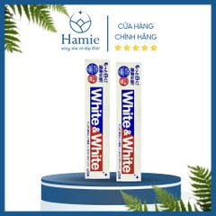 Kem Đánh Răng Lion White & White Nhật Bản 150gr