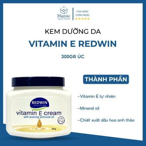 Kem Dưỡng Da Vitamin E RedWin 300gr Úc