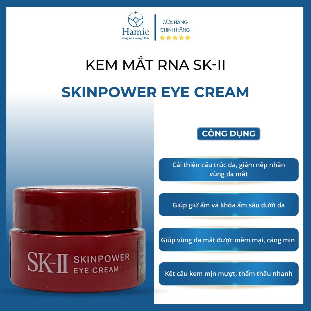 Dưỡng Mắt SK-II Skinpower Eye Cream 2.5gr Nhật Bản