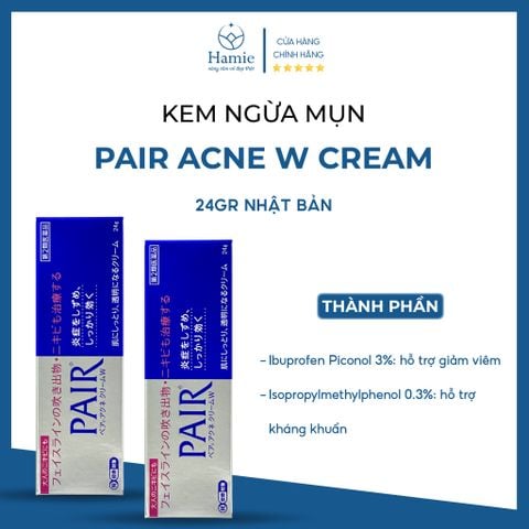 Chấm Mụn Pair Acne W Cream 24gr Nhật Bản