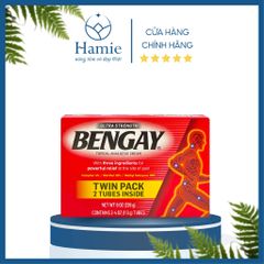 Dầu Nóng Bengay 113g của Mỹ Giảm Đau Nhức Ultra Strength Set 2 Tuýp