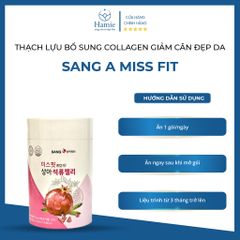 Thạch Lựu Bổ Sung Collagen Sang A MISS FIT 20gr x 30 Gói Hàn Quốc