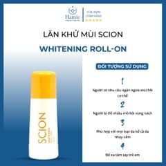 Lăn Khử Mùi Malaysia Scion Brightening Roll On 75ml
