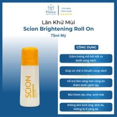 Scion Chính Hãng Lăn Khử Mùi Brightening Roll On 75ml