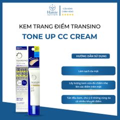 Kem Nền Che Khuyết Điểm Transino Tone Up CC Cream 30gr Nhật Bản