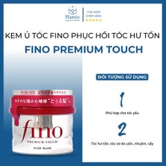 Dầu Dưỡng Tóc Fino Premium Phục Hồi Tóc Hư Tổn 230gr Nhật Bản