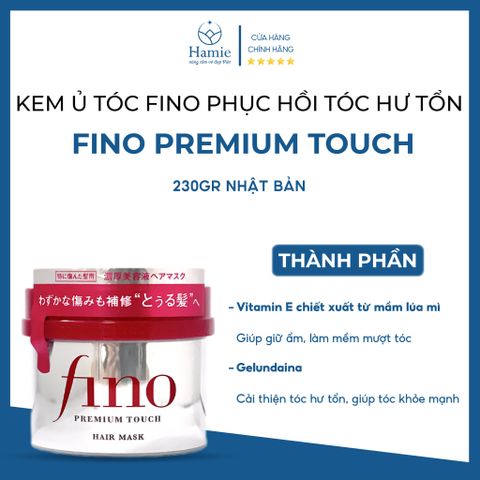 Kem Ủ Tóc Fino Premium Touch 230gr Nhật Bản