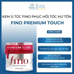 Dầu Dưỡng Tóc Fino Premium Phục Hồi Tóc Hư Tổn 230gr Nhật Bản