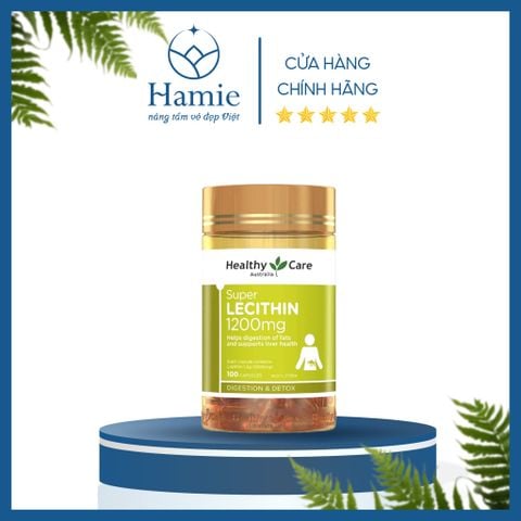 Mầm Đậu Nành Úc Tăng Vòng 1 Healthy Care 100 Viên Úc