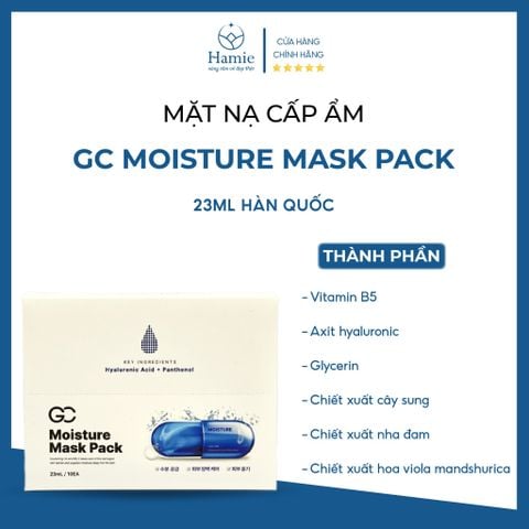 Mặt Nạ Cấp Ẩm GC Moisture Mask Pack 23ml Hàn Quốc