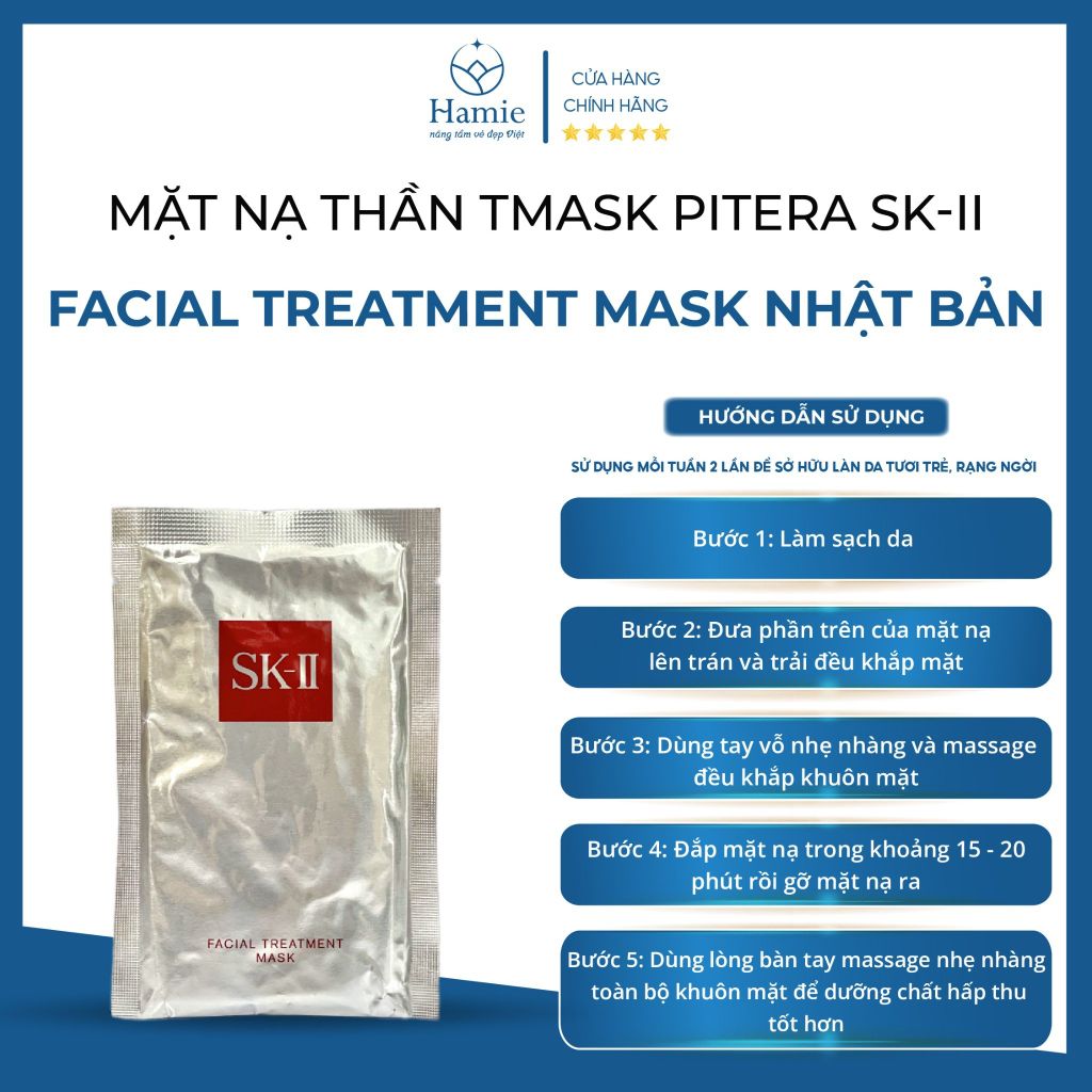Mặt Nạ Thần Tmask Pitera SK-II Facial Treatment Mask Nhật Bản