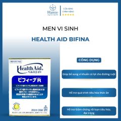 Men Bifina Health Aid Hỗ Trợ Tiêu Hóa 20gr x 20 Gói Nhật Bản