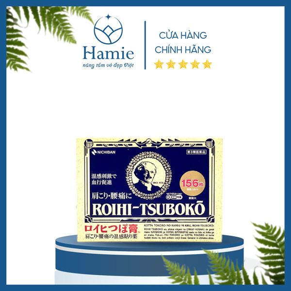 Miếng Dán Huyệt Đạo Giảm Đau Roihi Tsuboko 156 Miếng Nhật Bản