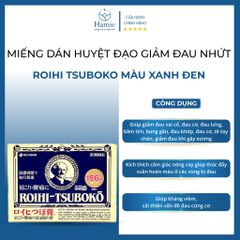 Miếng Dán Huyệt Đạo Giảm Đau Roihi Tsuboko 156 Miếng Nhật Bản