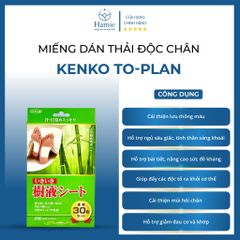 Miếng Dán Thải Độc Kenko To-Plan 30 Miếng Nhật Bản