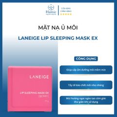 Mặt Nạ Ủ Môi Laneige Lip Sleeping Mask Ex (Berry-Màu Hồng) 20gr Hàn Quốc