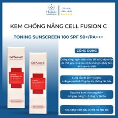 Kem Chống Nắng Cell Fusion C Hồng SPF 50+/PA+++ 50ml Hàn Quốc