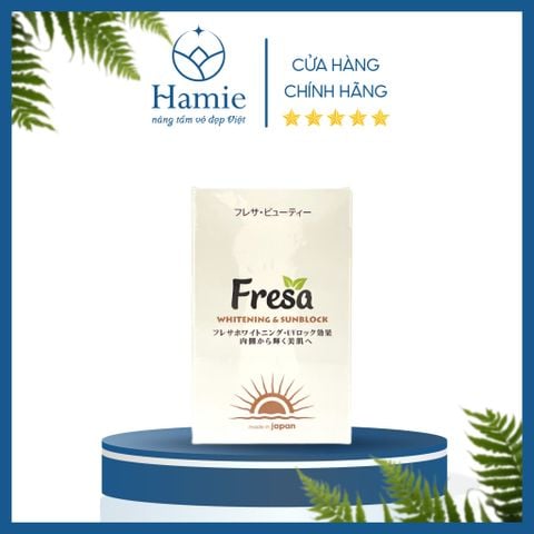 Viên Uống Trắng Da Chống Nắng Fresa Whitening & Sunblock 90 Viên Nhật Bản
