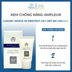 Kem Chống Nắng AMPLEUR Luxury White W Protect 10gr Nhật Bản