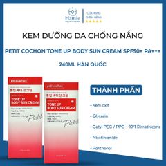 Kem Dưỡng Da Chống Nắng Petit Cochon Tone Up Body 240ml Hàn Quốc