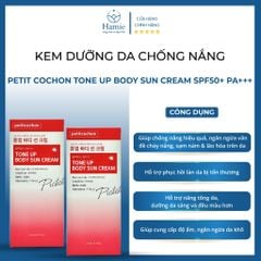 Kem Dưỡng Da Chống Nắng Petit Cochon Tone Up Body 240ml Hàn Quốc