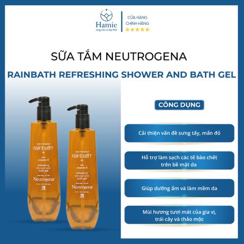Sữa Tắm Neutrogena Rainbath Refreshing Shower And Bath Gel 1182ml Mỹ