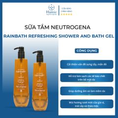 Sữa Tắm Neutrogena Rainbath Refreshing Shower And Bath Gel 1182ml Mỹ