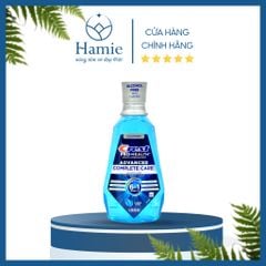Nước Súc Miệng Crest 1l Pro Health Advanced Complete Care ALCOHOL FREE Mỹ