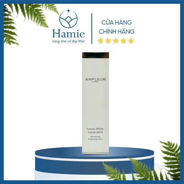 Nước Hoa Hồng Ampleur Luxury White Lotion AO II 120ml Nhật Bản