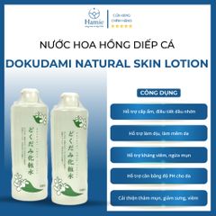 Nước Hoa Hồng Diếp Cá Dokudami Natural Skin Lotion 500ml Nhật Bản