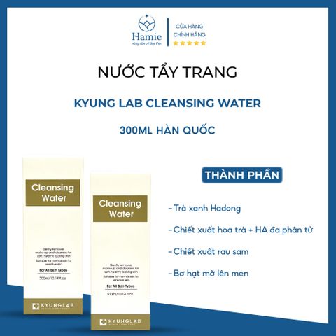 Nước Tẩy Trang Kyung Lab Cleansing Water 300ml Hàn Quốc