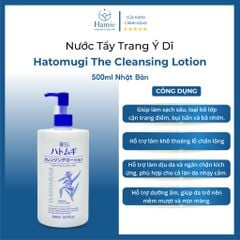 Nước Tẩy Trang Ý Dĩ Hatomugi The Cleansing Lotion 500ml Nhật Bản