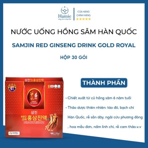 Nước Hồng Sâm 6 Năm Tuổi Premium 70ml x 30 Gói Hàn Quốc