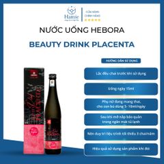 Collagen Nước Hebora Beauty Drink Placenta 500ml Nhật Bản