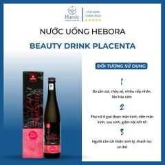 Collagen Nước Hebora Beauty Drink Placenta 500ml Nhật Bản
